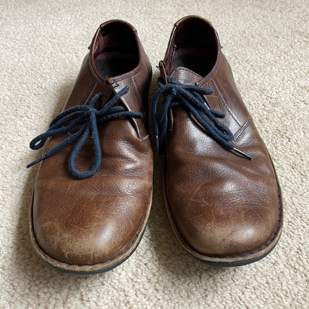 Pikolinos men’s leather brown lace up shoe